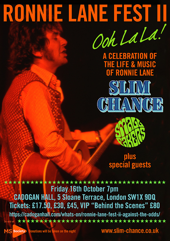 Ronnie lane Fest October 2026